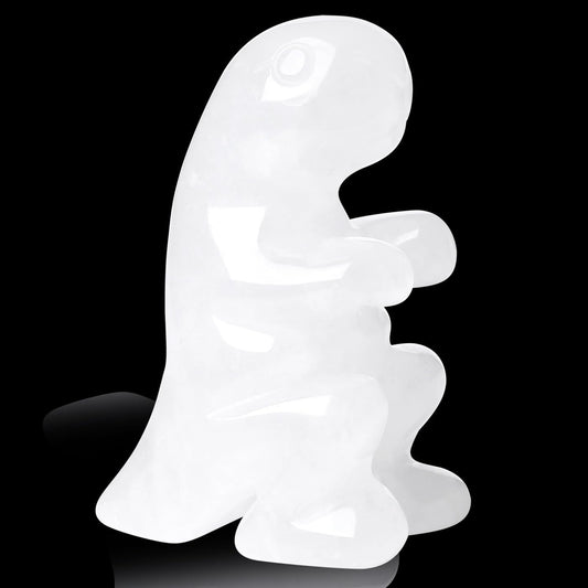 Sweet Spirit Animal Crystal Figurine - Pocket-Sized Healing Stone Sculpture for Pet Lovers, Birthdays & Mindfulness Gifts