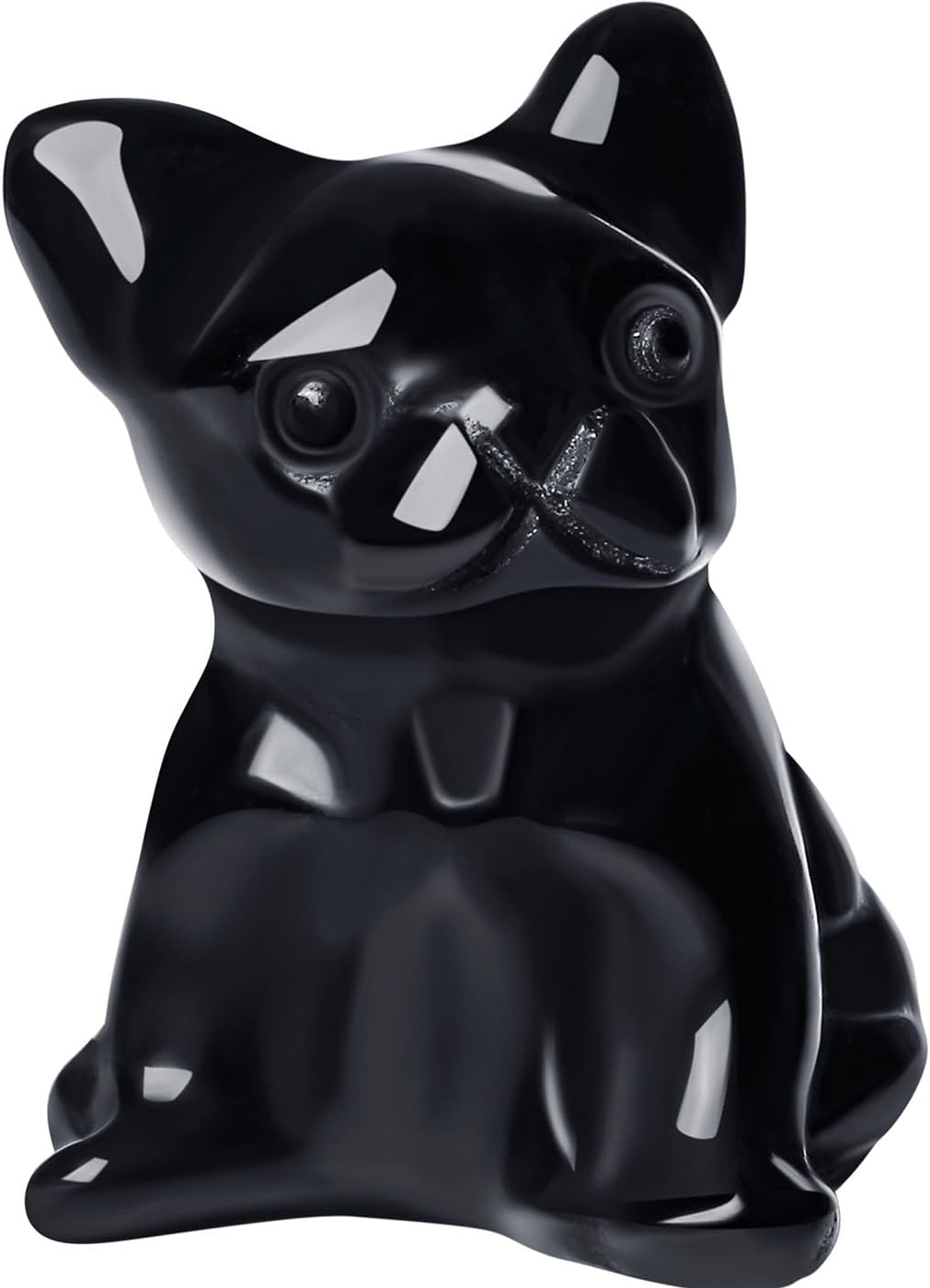 Sweet Spirit Animal Crystal Figurine - Pocket-Sized Healing Stone Sculpture for Pet Lovers, Birthdays & Mindfulness Gifts