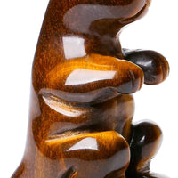 Sweet Spirit Animal Crystal Figurine - Pocket-Sized Healing Stone Sculpture for Pet Lovers, Birthdays & Mindfulness Gifts