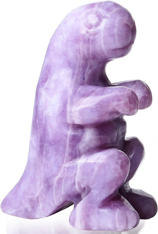 Sweet Spirit Animal Crystal Figurine - Pocket-Sized Healing Stone Sculpture for Pet Lovers, Birthdays & Mindfulness Gifts