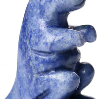Sweet Spirit Animal Crystal Figurine - Pocket-Sized Healing Stone Sculpture for Pet Lovers, Birthdays & Mindfulness Gifts