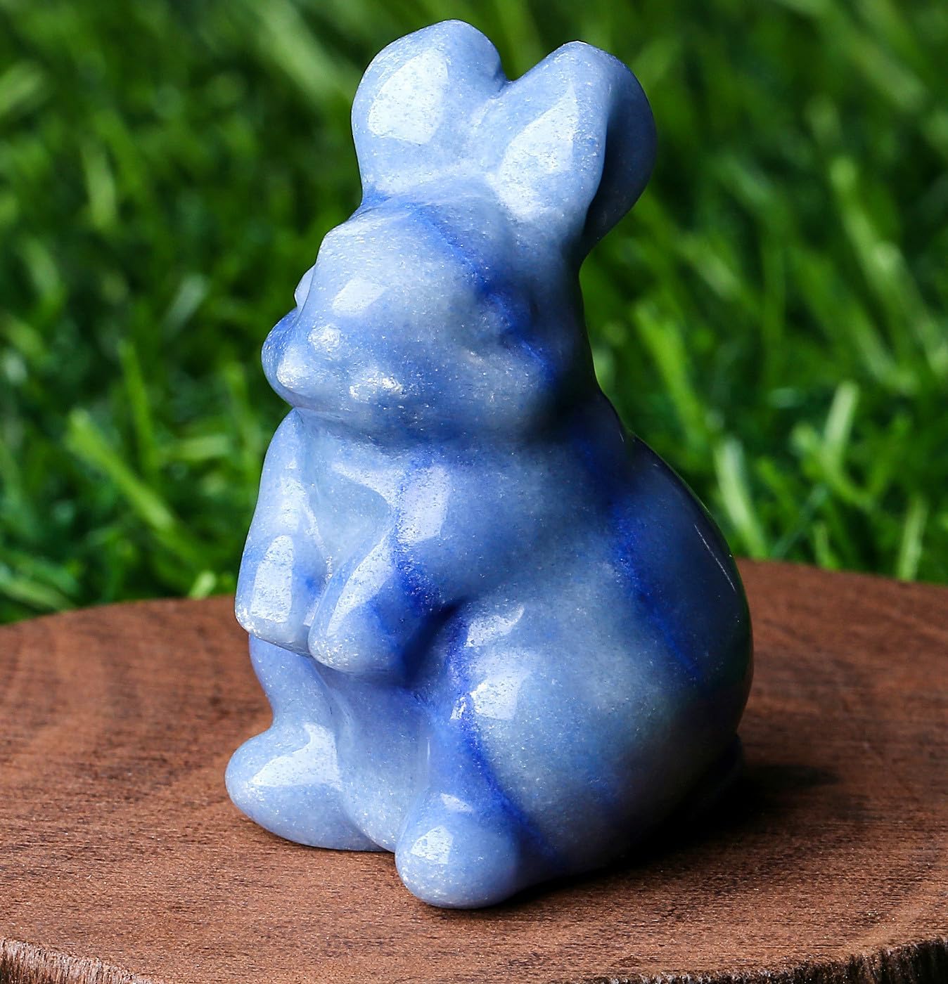 Sweet Spirit Animal Crystal Figurine - Pocket-Sized Healing Stone Sculpture for Pet Lovers, Birthdays & Mindfulness Gifts