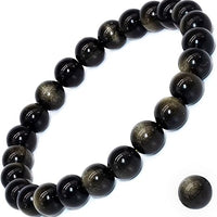 Handmade 8mm Natural Gemstone Stretch Bracelet - Healing Crystal Jewelry for Meditation, Yoga & Positive Energy Balance