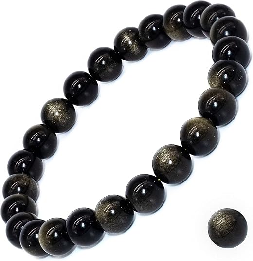 Handmade 8mm Natural Gemstone Stretch Bracelet - Healing Crystal Jewelry for Meditation, Yoga & Positive Energy Balance