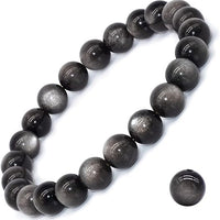 Handmade 8mm Natural Gemstone Stretch Bracelet - Healing Crystal Jewelry for Meditation, Yoga & Positive Energy Balance